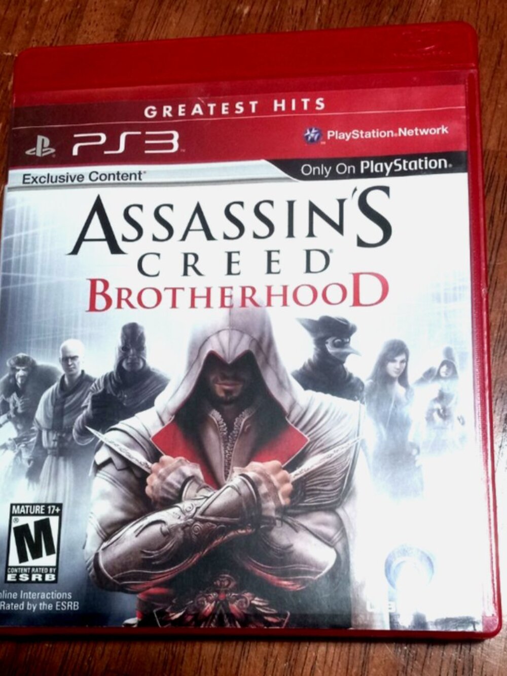 Assassin's Creed Brotherhood Greatest Hits PS3 Complete CIB w/ Manual Tested
